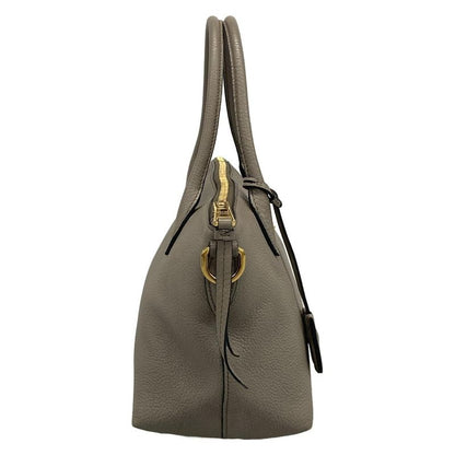 Prada Handbag - 1ba111 Grey Leather