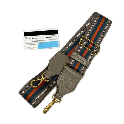 Prada Handbag - 1ba111 Grey Leather