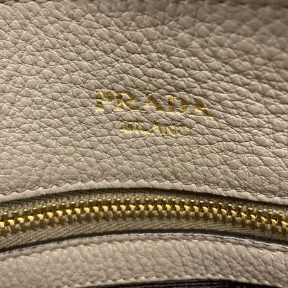 Prada Handbag - 1ba111 Grey Leather