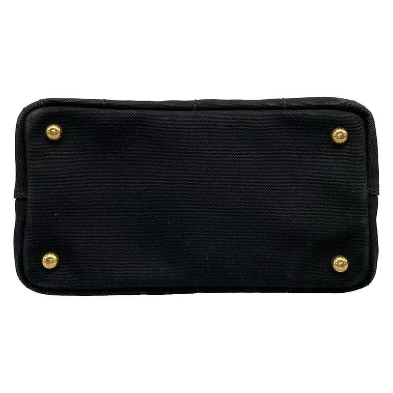 Prada Tote Bag Canapa Black