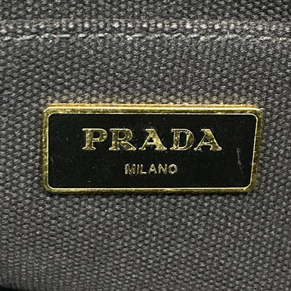 Prada Tote Bag Canapa Black