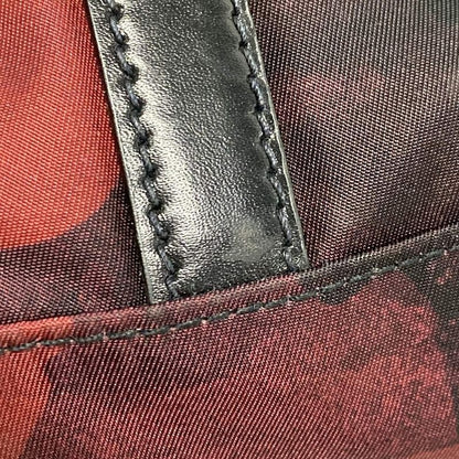 Prada Handbag - Red and Black Camouflage