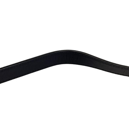 Bottega Veneta Shoulder Bag Excellent Condition Intrecciato Black Leather