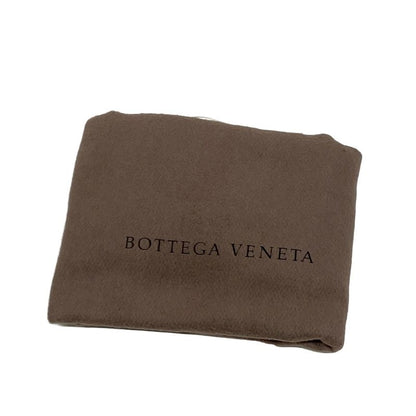 Bottega Veneta Shoulder Bag Excellent Condition Intrecciato Black Leather