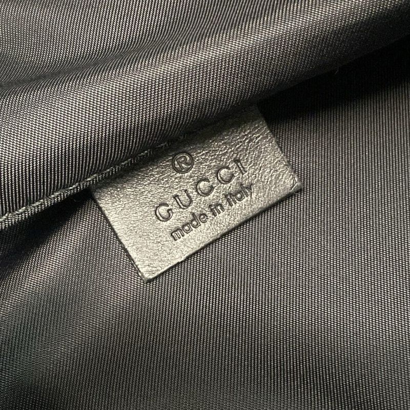 Gucci Backpack Sac Tecno Canvas Backpack 337075 Black