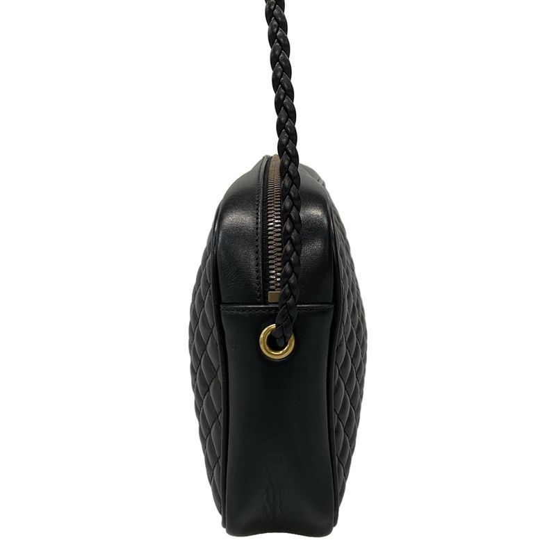 Gucci Shoulder Bag GG Marmont Sherry (Web) 541051 Black X Green X Red Quilted