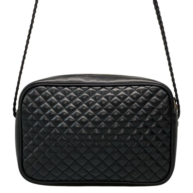 Gucci Shoulder Bag GG Marmont Sherry (Web) 541051 Black X Green X Red Quilted