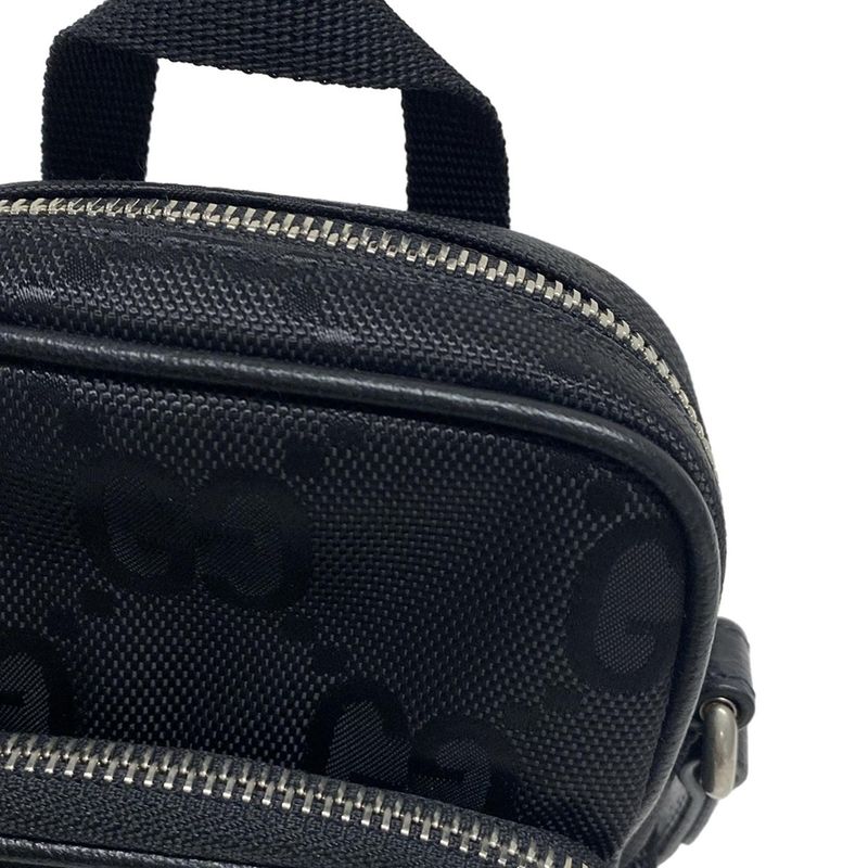 Gucci Off the Grid Shoulder Bag 643882 Black Leather