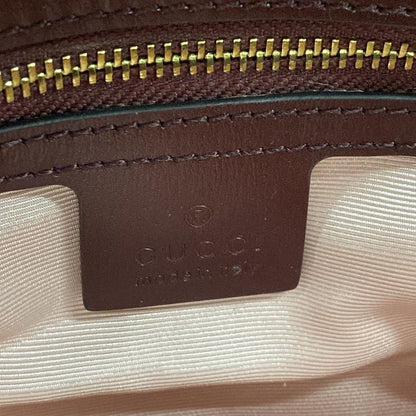 Gucci Shoulder Bag Ally 550129 Bordeaux Leather