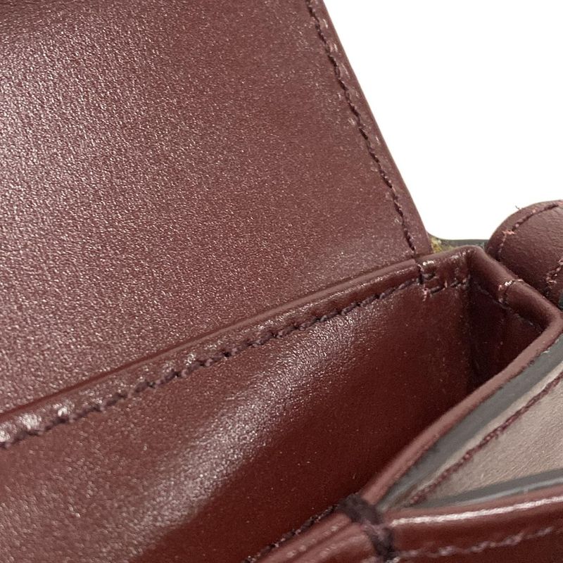 Gucci Shoulder Bag Ally 550129 Bordeaux Leather