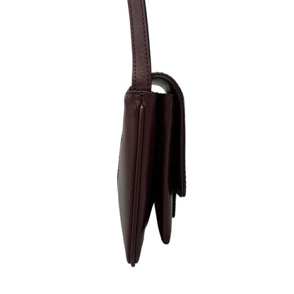 Gucci Shoulder Bag Ally 550129 Bordeaux Leather