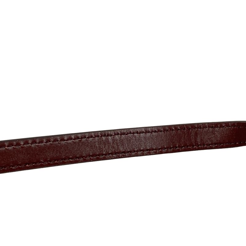 Gucci Shoulder Bag Ally 550129 Bordeaux Leather