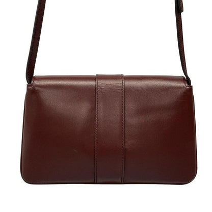 Gucci Shoulder Bag Ally 550129 Bordeaux Leather