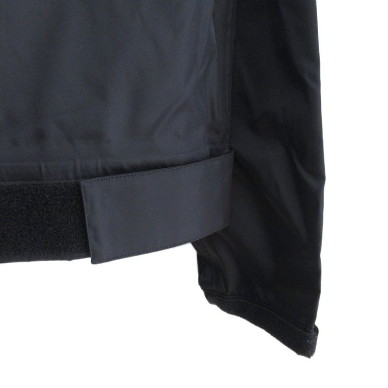 Prada 18ss Stand Collar Nylon Jacket Blouson Rubber Logo S Black - Mnk3