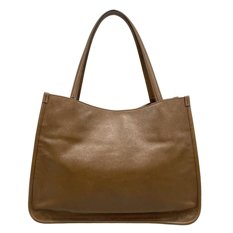 Gucci Tote Bag Horsebit 1955 623694 Dark Brown Leather