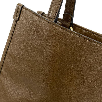 Gucci Tote Bag Horsebit 1955 623694 Dark Brown Leather