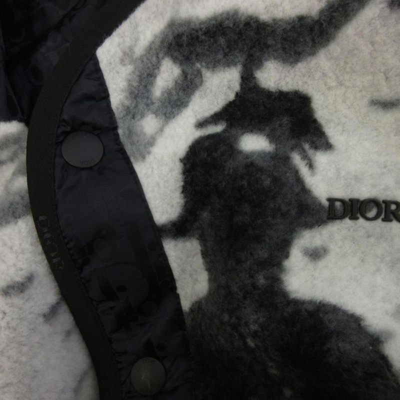 Dior Homme Dior Homme X Peter Doig Crossover Fleece Jacket 143j434a0733 Total