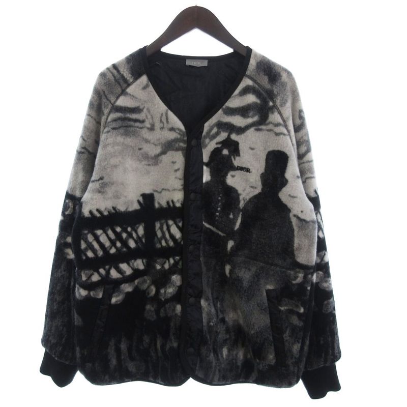 Dior Homme Dior Homme X Peter Doig Crossover Fleece Jacket 143j434a0733 Total