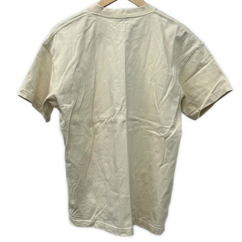 Balenciaga Short Sleeve T-Shirt Size S Men - 612965 Tmvg7 Ivory Short Sleeve