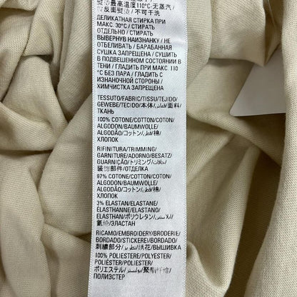 Balenciaga Short Sleeve T-Shirt Size S Men - 612965 Tmvg7 Ivory Short Sleeve