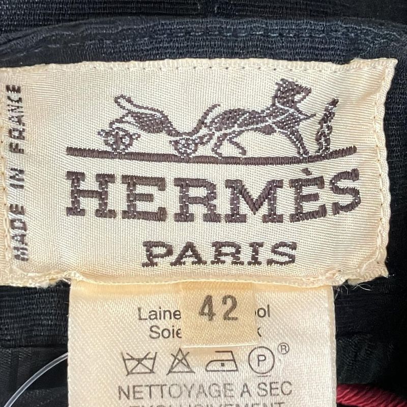 Hermes Jacket Size 42 L Women - Black Long Sleeves Spring Fall