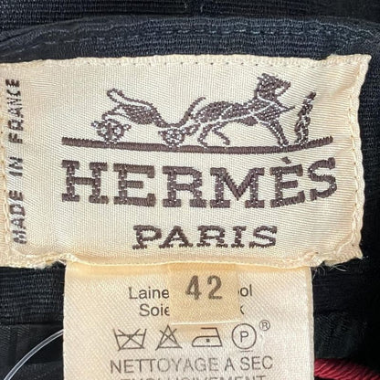 Hermes Jacket Size 42 L Women - Black Long Sleeves Spring Fall