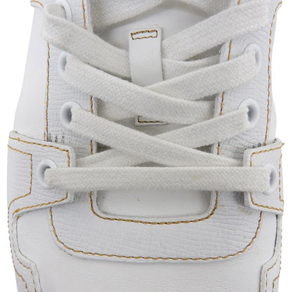 Hermes Join H Logo Leather Sneakers Shoes Men White 42.5 25ss 42.5