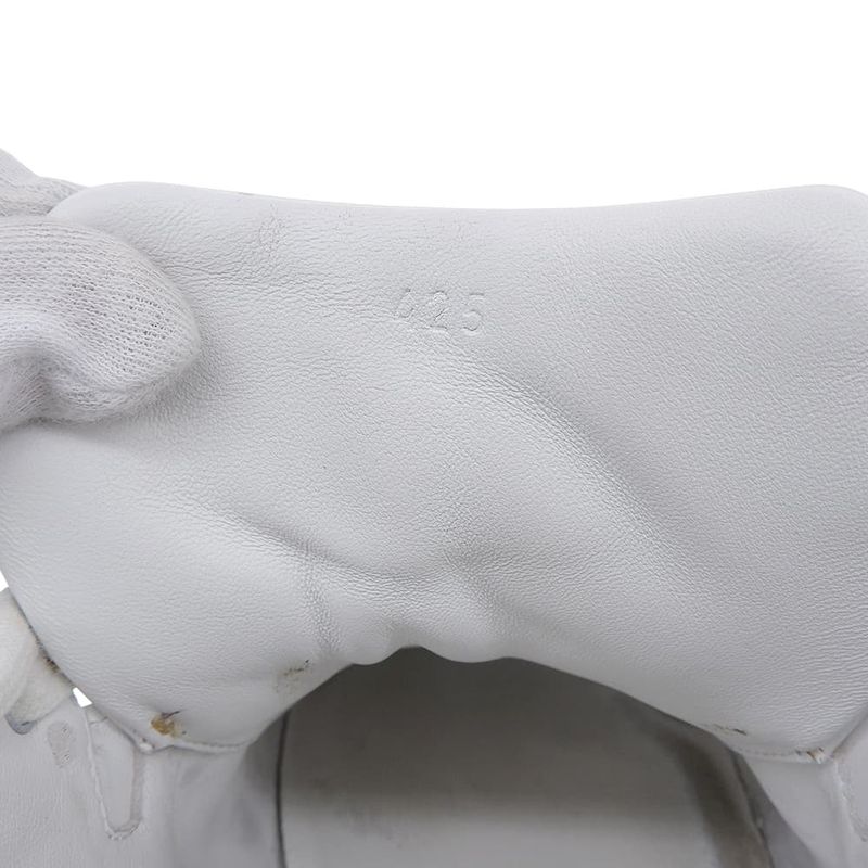 Hermes Join H Logo Leather Sneakers Shoes Men White 42.5 25ss 42.5