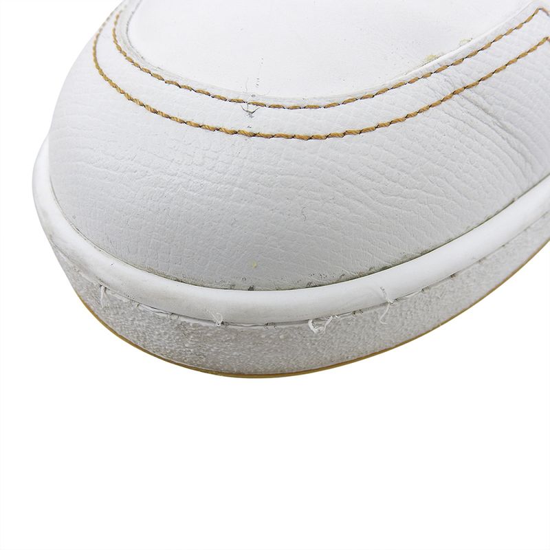 Hermes Join H Logo Leather Sneakers Shoes Men White 42.5 25ss 42.5