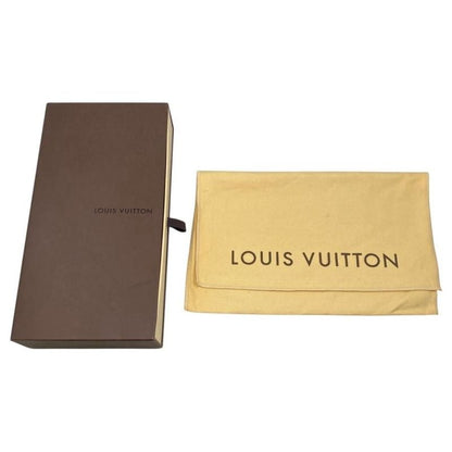 Louis Vuitton Bifold Long Wallet Portefeuille Antholite N63071 Damier Ebène