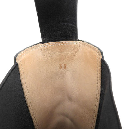 Bottega Veneta Excellent Condition Lug Chelsea Side Gore Boots Women's Black 38