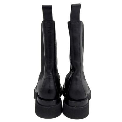 Bottega Veneta Excellent Condition Lug Chelsea Side Gore Boots Women's Black 38