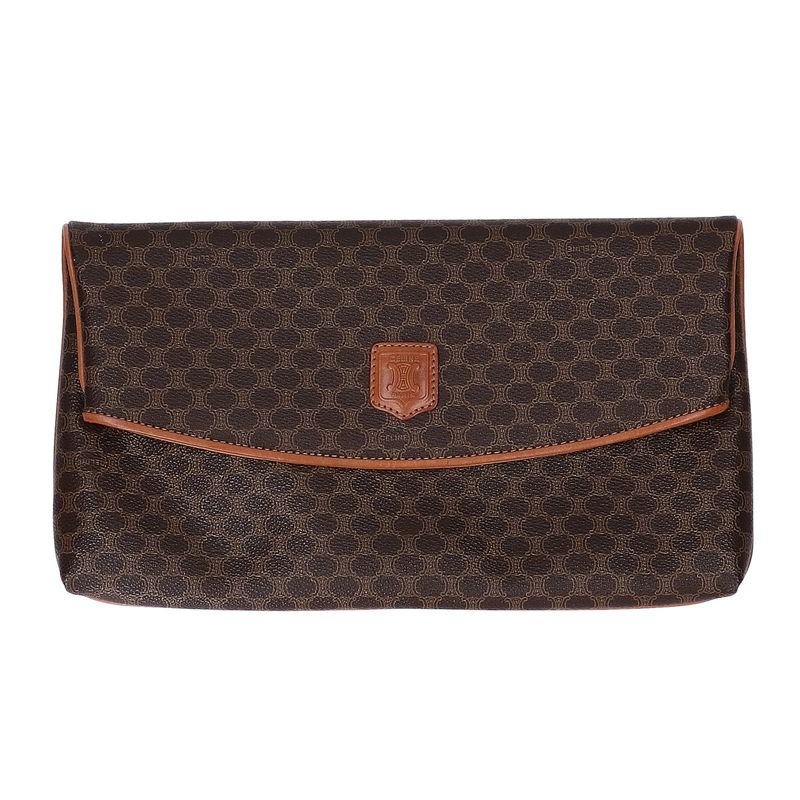 Celine M08 Macadam Patterned Clutch Bag