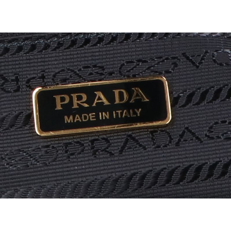 Prada Similar 1ba426 Triangle Logo Soft Calf Leather Bonny Medium