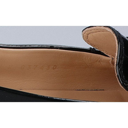 Chanel G37430 Chanel Logo & Chain Patent Loafer 37c