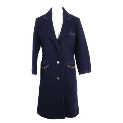 Gucci Domestic Authentic 669525 Wool with GG Chain 38