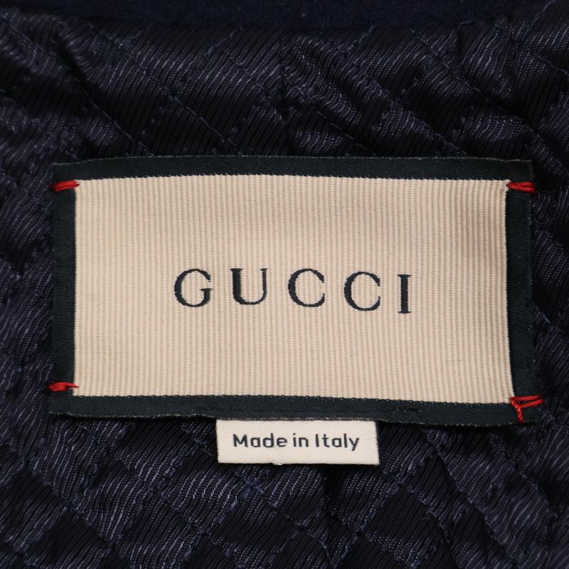 Gucci Domestic Authentic 669525 Wool with GG Chain 38