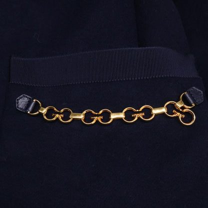 Gucci Domestic Authentic 669525 Wool with GG Chain 38