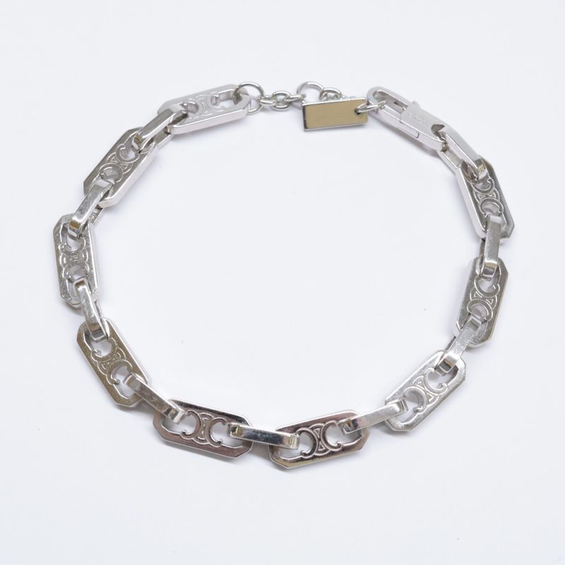 Celine 461ok6bra.36si Rhodium-Finish Brass Triomphe Small Octagon