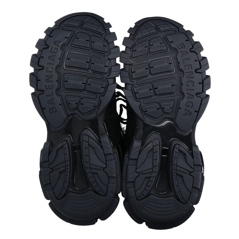 Balenciaga Black 668557w3cq2 Track Hike Fer Faux Fur Short Boots 29