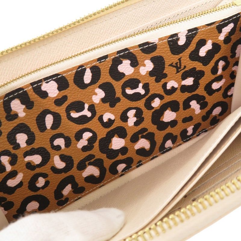 Louis Vuitton Zippy Wallet Monogram Wild at Heart M80676 Ic Clesme Round Zipper