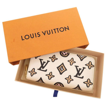 Louis Vuitton Zippy Wallet Monogram Wild at Heart M80676 Ic Clesme Round Zipper