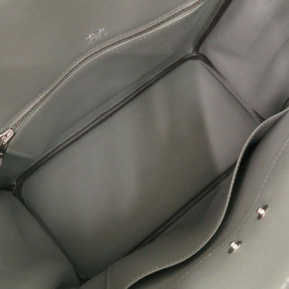 Hermes Shadow Birkin 25 Vorsoft Etang Silver Hardware B Engraved (2023) Handbag