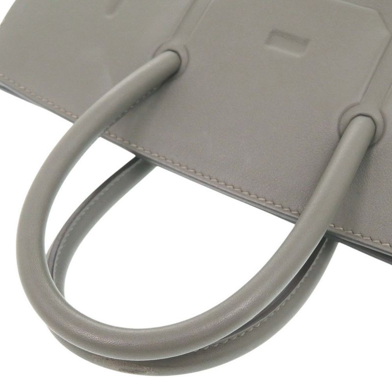 Hermes Shadow Birkin 25 Vorsoft Etang Silver Hardware B Engraved (2023) Handbag