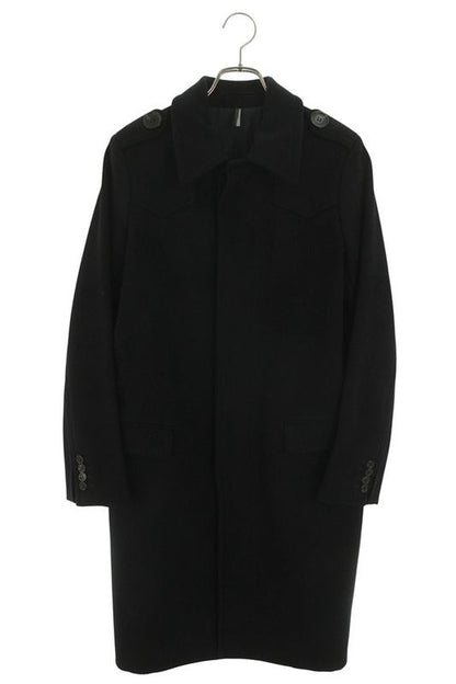 Dior Homme 05aw 5hf1039670 Glam Period Melton Wool Fitted Wing Coat Men's 42