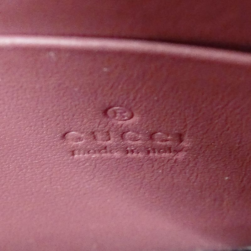 Gucci Wallet Women's Brand Shoulder Wallet Chain Wallet GG Blooms GG Supreme