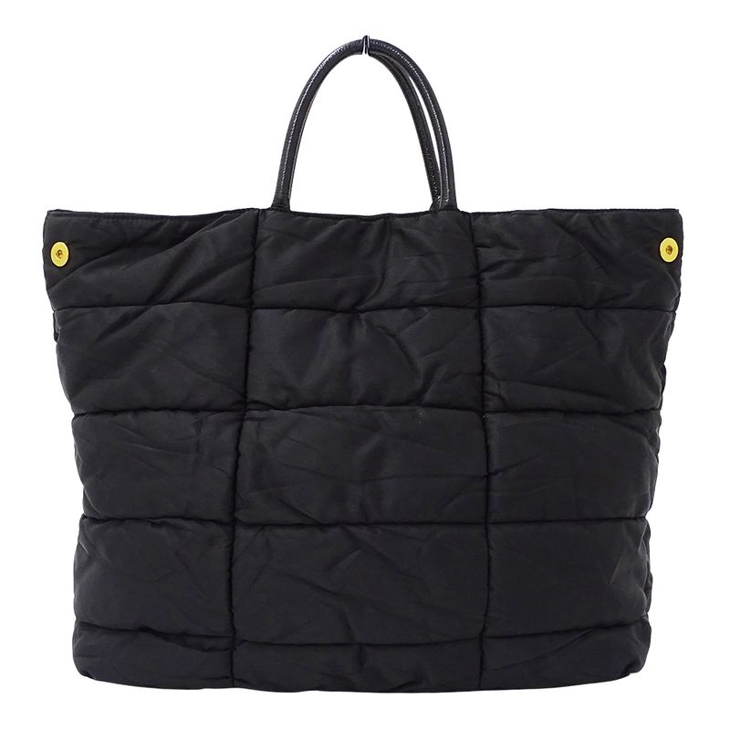 Prada Bag Women's Brand Tote Handbag Shoulder Bag 2way Crispy Nylon Black