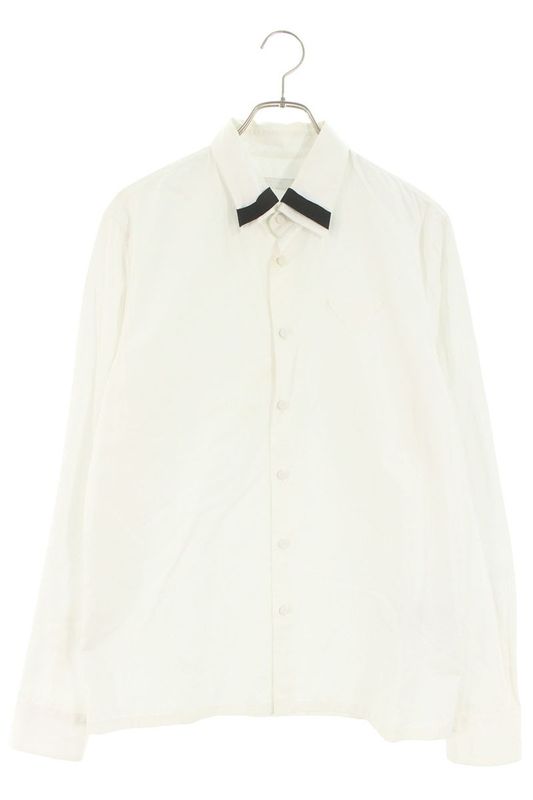 Prada Ucn530 Cotton Long Sleeve Shirt Men M