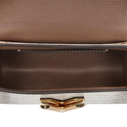 Louis Vuitton N98810 Sahara Twist PM Niloticus Leather Chain Shoulder Bag Men's