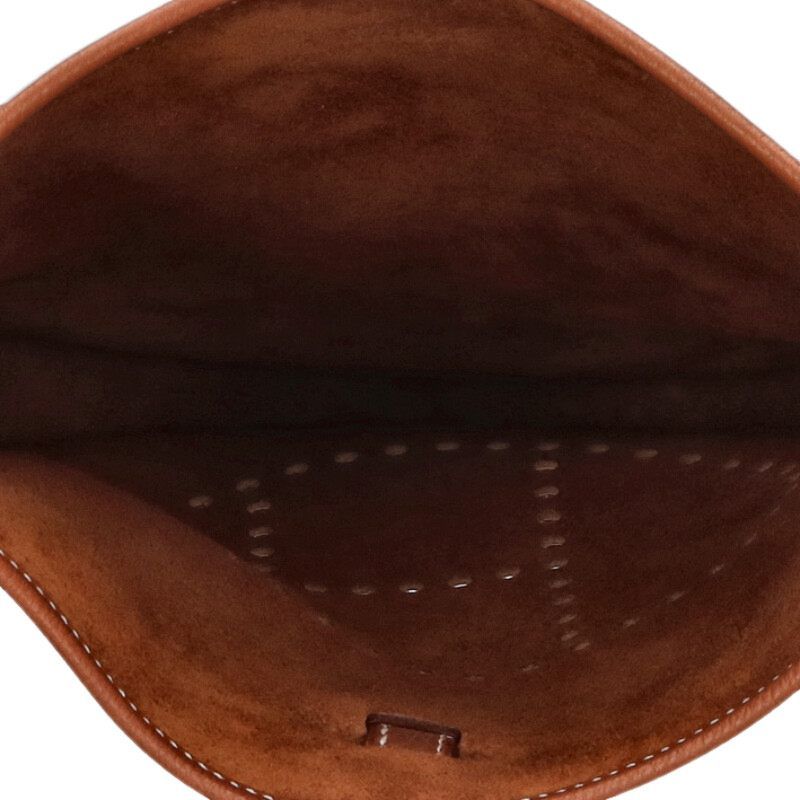 Hermes Evelyn PM Engraved B Ghardware Taurillon Clemence Shoulder Bag Men PM